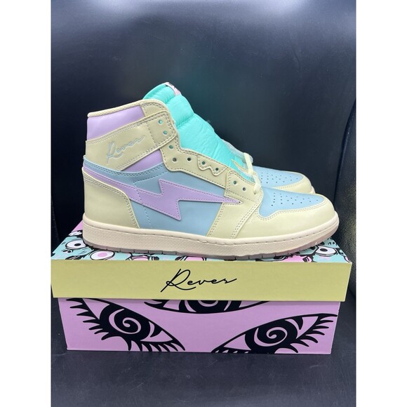 Reves Paris Air KIY \'85 Hi \'Easter Distorted Edition\' Men’s Size 12 DS OG ALL main image 12